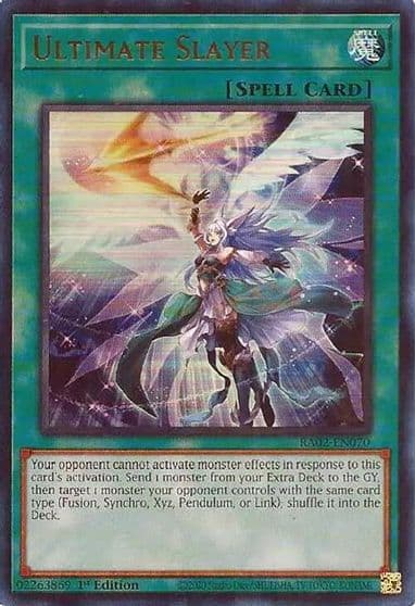 Ultimate Slayer UR 25th Anniversary Rarity Collection II Yu-Gi-Oh! card