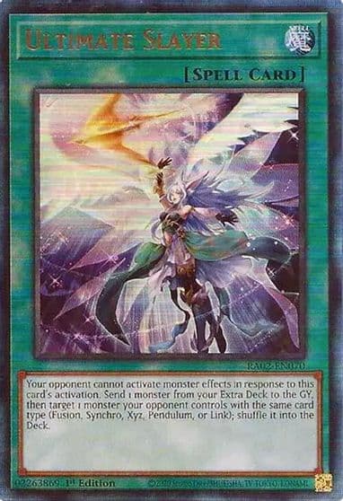 Ultimate Slayer PUR 25th Anniversary Rarity Collection II Yu-Gi-Oh! card