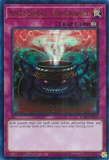 Anti Spell Fragrance UR 25th Anniversary Rarity Collection II Yu-Gi-Oh! card