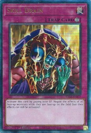 Skill Drain PUR 25th Anniversary Rarity Collection II Yu-Gi-Oh! card