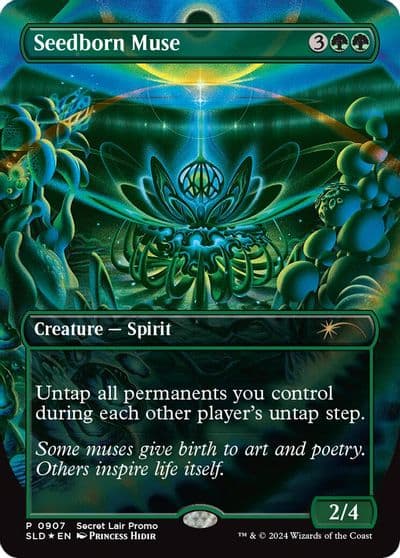 Seedborn Muse Rainbow Foil Secret Lair Drop Series Magic card