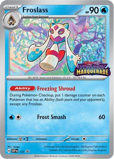 Froslass - 117 SV: Scarlet & Violet Promo Cards Pokemon card