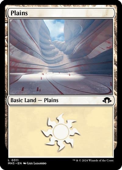 Plains 0311 Modern Horizons 3 Magic card
