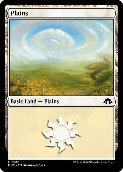 Plains 0310 Modern Horizons 3 Magic card