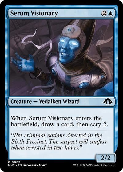 Serum Visionary Modern Horizons 3 Magic card