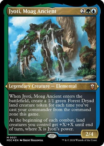 Jyoti Moag Ancient Foil Etched Commander: Modern Horizons 3 Magic card