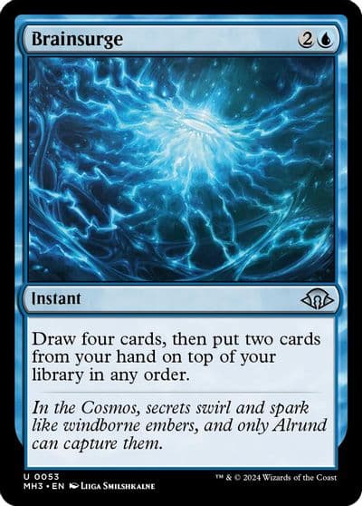 Brainsurge Modern Horizons 3 Magic card