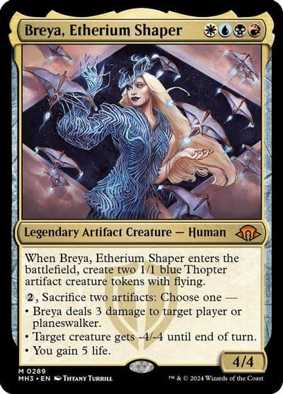 Breya Etherium Shaper Modern Horizons 3 Magic card