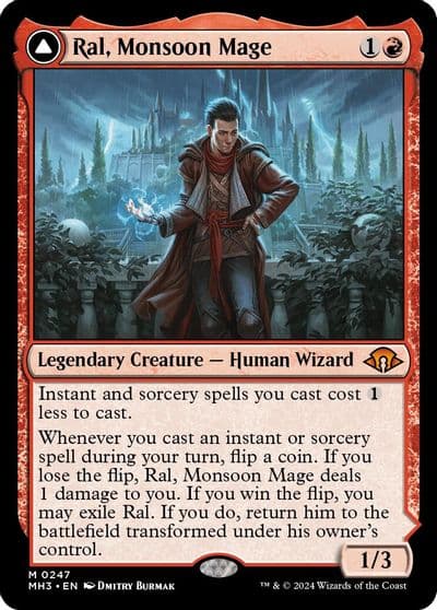 Ral Monsoon Mage Modern Horizons 3 Magic card