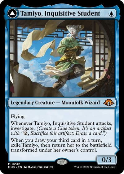 Tamiyo Inquisitive Student Modern Horizons 3 Magic card