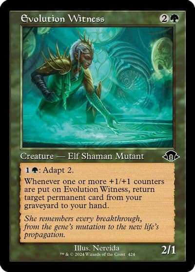 Evolution Witness Retro Frame Modern Horizons 3 Magic card