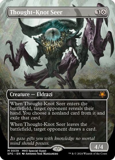 Thought Knot Seer Borderless Special Guests Magic card