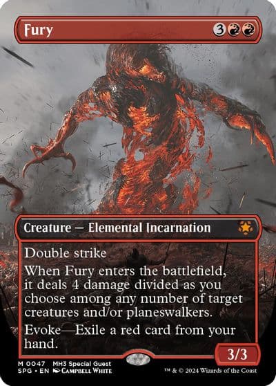 Fury Borderless Special Guests Magic card
