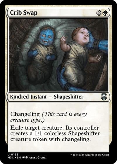 Crib Swap Commander: Modern Horizons 3 Magic card