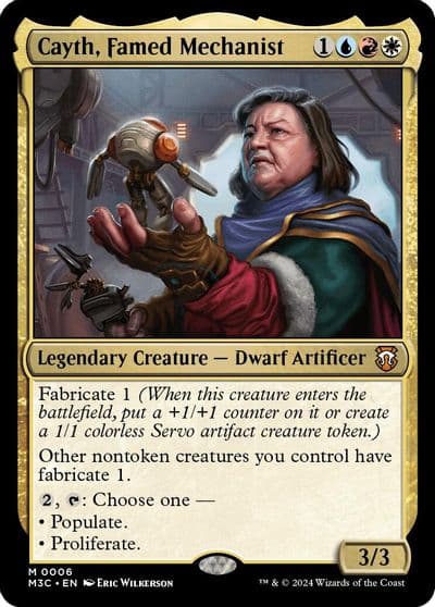 Cayth Famed Mechanist Commander: Modern Horizons 3 Magic card