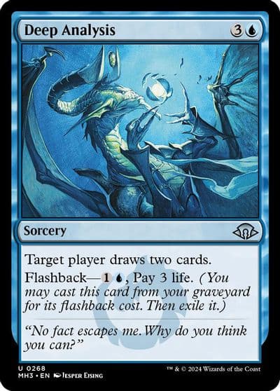Deep Analysis Modern Horizons 3 Magic card