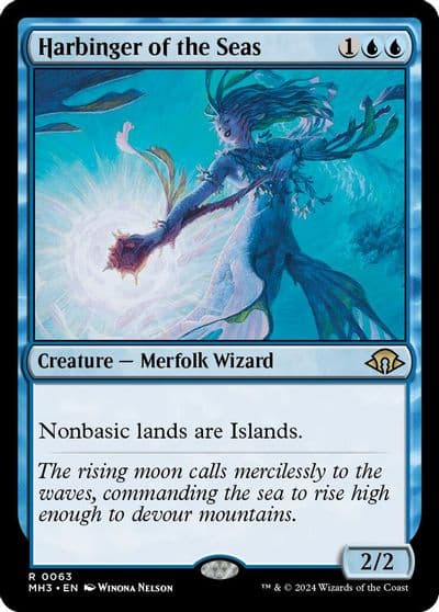 Harbinger of the Seas Modern Horizons 3 Magic card