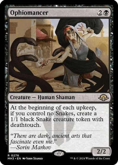 Ophiomancer Modern Horizons 3 Magic card