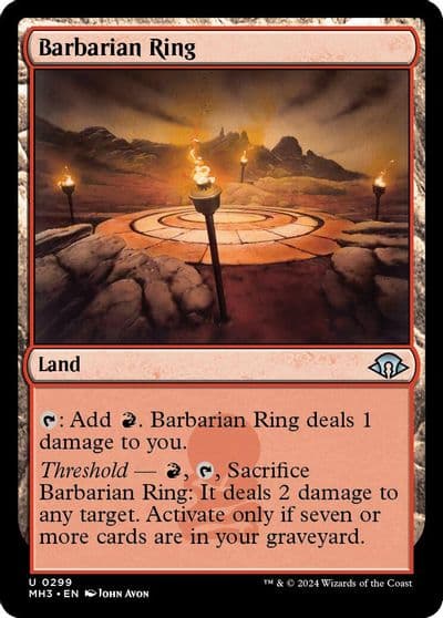 Barbarian Ring Modern Horizons 3 Magic card