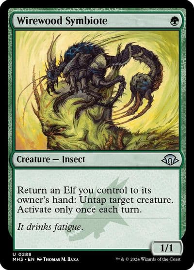 Wirewood Symbiote Modern Horizons 3 Magic card