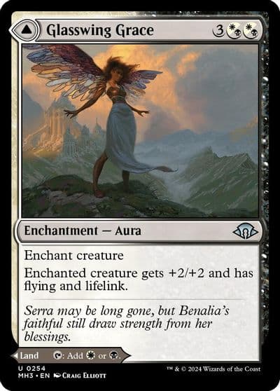 Glasswing Grace Modern Horizons 3 Magic card