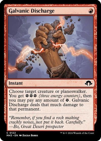 Galvanic Discharge Modern Horizons 3 Magic card