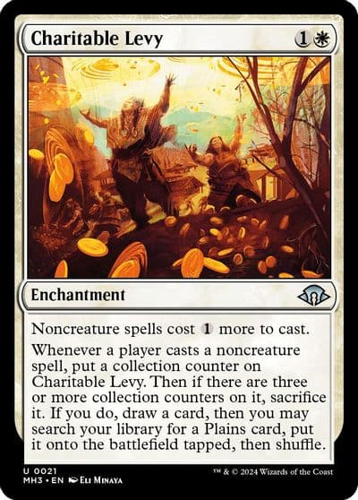 Charitable Levy Modern Horizons 3 Magic card