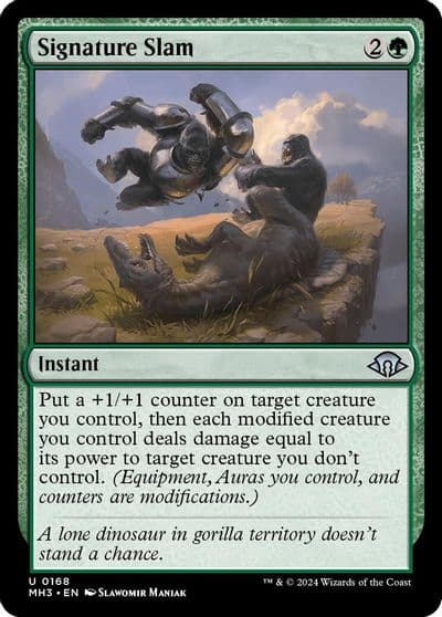 Signature Slam Modern Horizons 3 Magic card