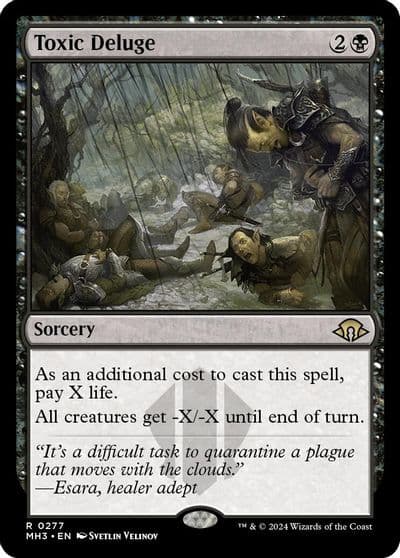 Toxic Deluge Modern Horizons 3 Magic card