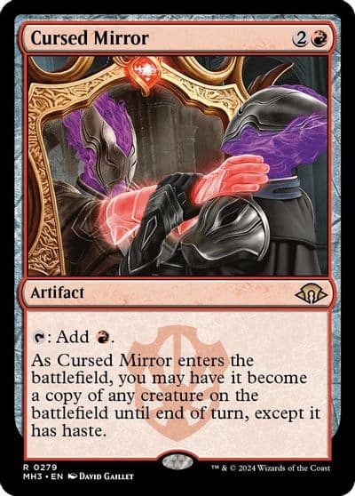 Cursed Mirror Modern Horizons 3 Magic card