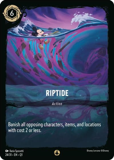 Riptide Illumineer's Quest: Deep Trouble Lorcana card