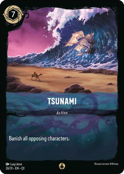 Tsunami Illumineer's Quest: Deep Trouble Lorcana card
