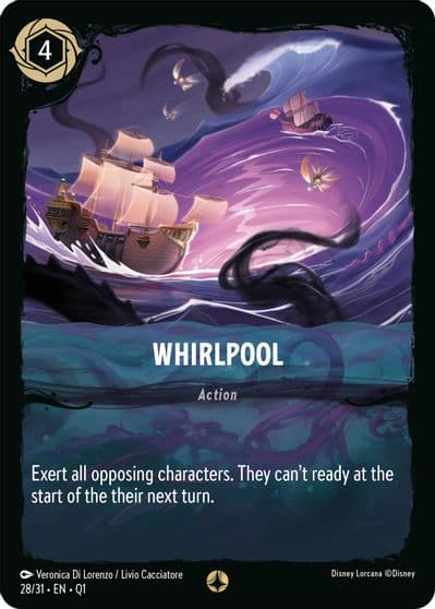 Whirlpool Illumineer's Quest: Deep Trouble Lorcana card