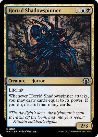 Horrid Shadowspinner Modern Horizons 3 Magic card