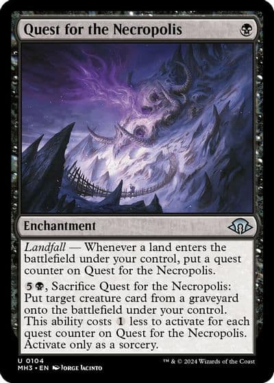 Quest for the Necropolis Modern Horizons 3 Magic card