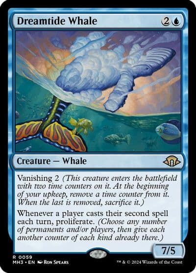 Dreamtide Whale Modern Horizons 3 Magic card