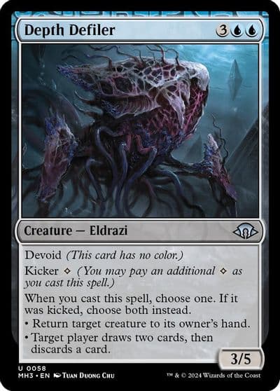 Depth Defiler Modern Horizons 3 Magic card