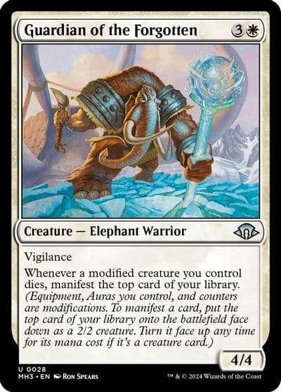 Guardian of the Forgotten Modern Horizons 3 Magic card