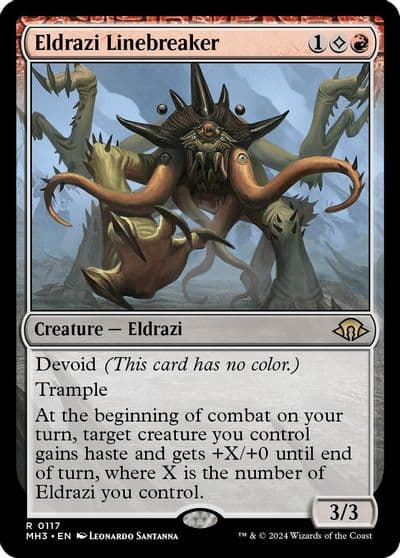 Eldrazi Linebreaker Modern Horizons 3 Magic card