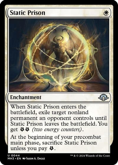 Static Prison Modern Horizons 3 Magic card