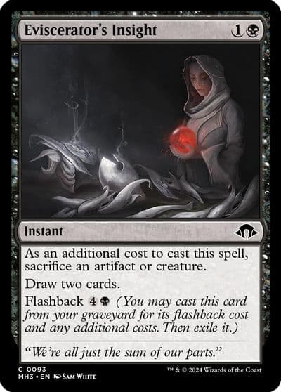 Eviscerators Insight Modern Horizons 3 Magic card
