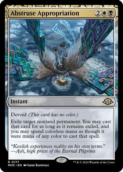 Abstruse Appropriation Modern Horizons 3 Magic card