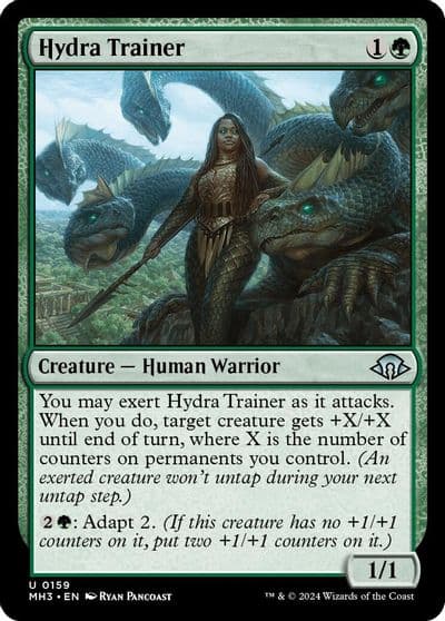 Hydra Trainer Modern Horizons 3 Magic card