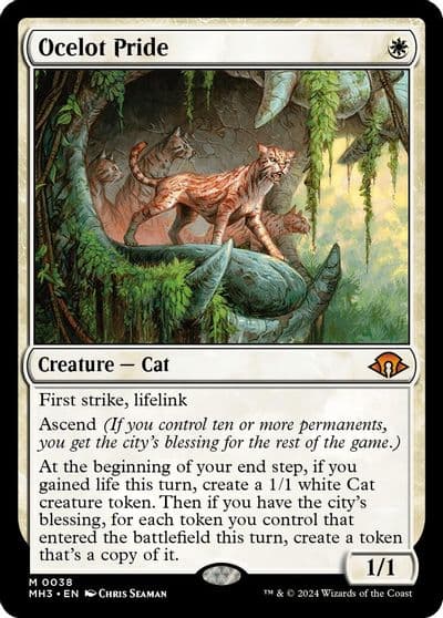 Ocelot Pride Modern Horizons 3 Magic card