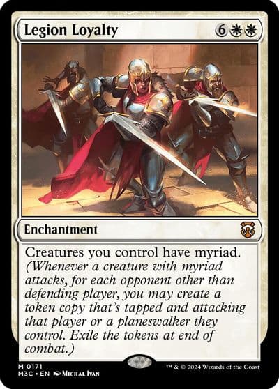 Legion Loyalty Commander: Modern Horizons 3 Magic card