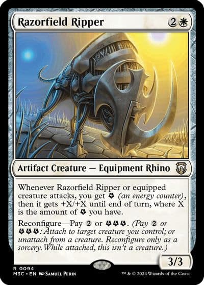 Razorfield Ripper Commander: Modern Horizons 3 Magic card
