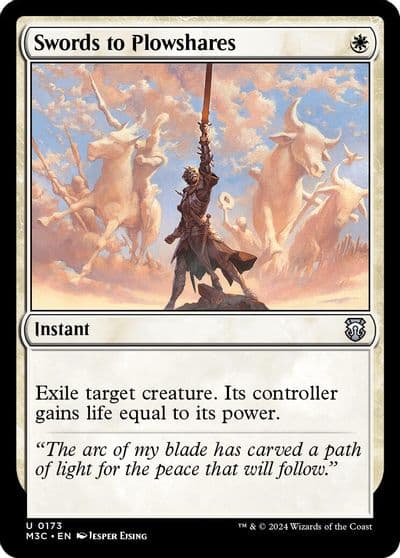 Swords to Plowshares Commander: Modern Horizons 3 Magic card
