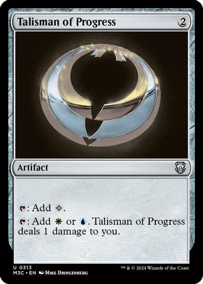 Talisman of Progress Commander: Modern Horizons 3 Magic card