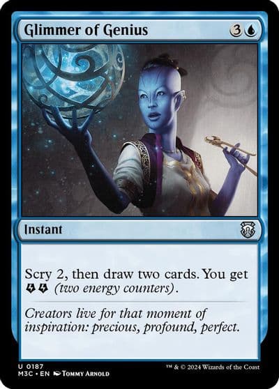 Glimmer of Genius Commander: Modern Horizons 3 Magic card