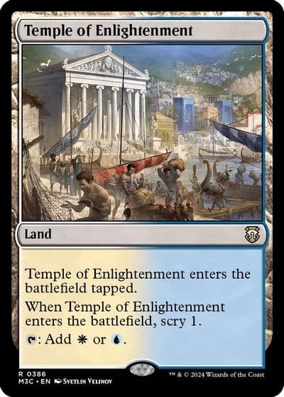 Temple of Enlightenment Commander: Modern Horizons 3 Magic card